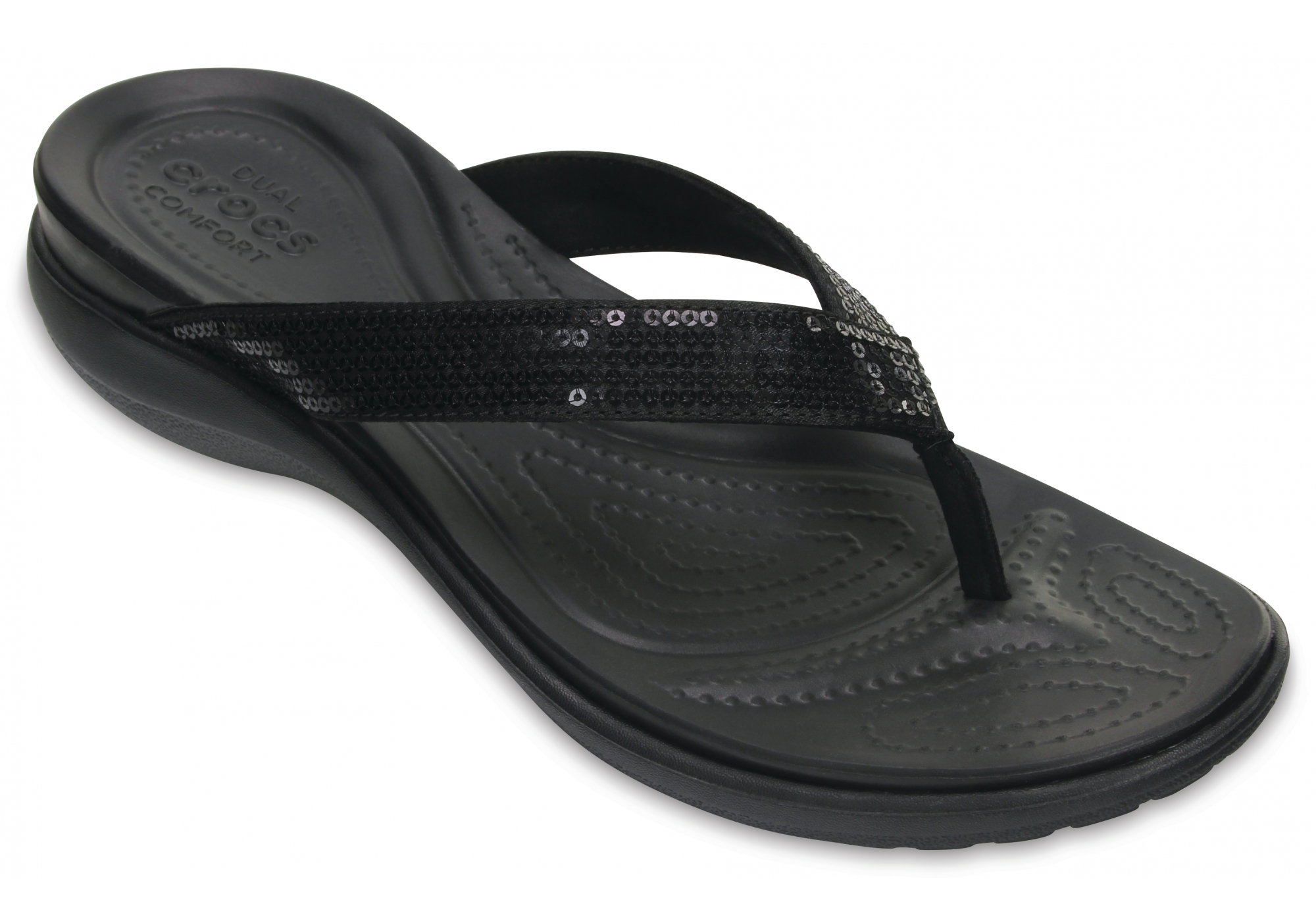 Crocs Capri V Sequin Flip W | FlipFlop